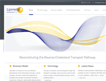 Tablet Screenshot of lipimetix.com